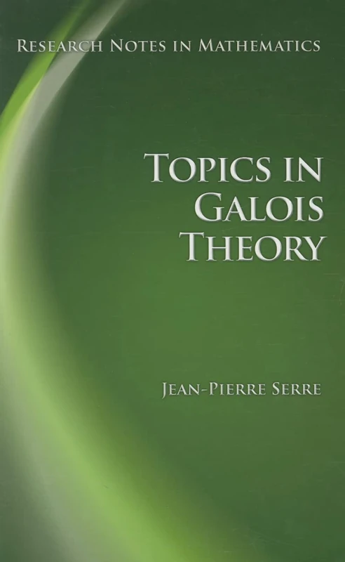 Topics in Galois Theory: 01 (Research Notes in Mathematics)