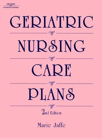 Geriatric Nursing Care Plans