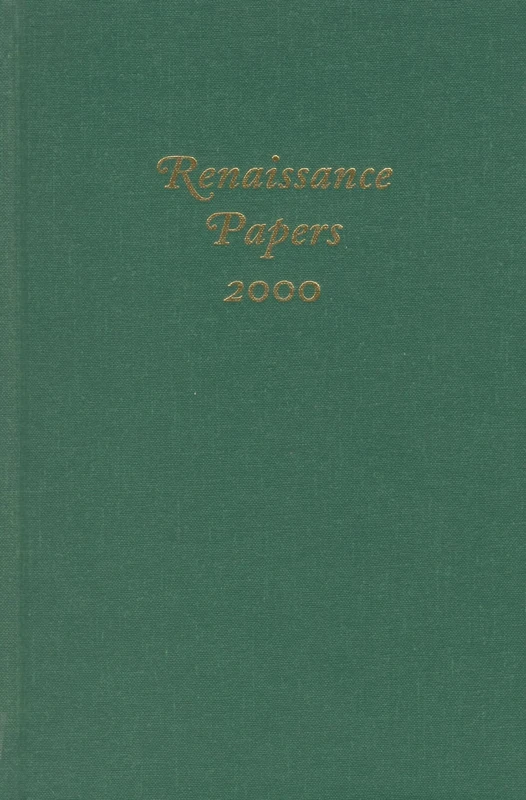Renaissance Papers 2000: 5