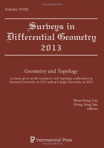 Geometry and Topology 2013 (Surveys in Differential Geometry)