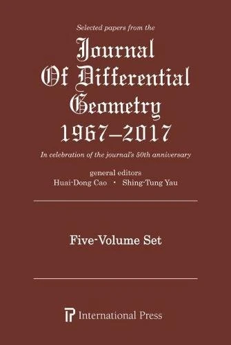 Selected Papers from the Journal of Differential Geometry 5-Volume Set