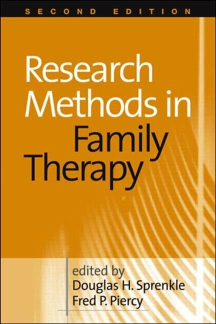 Research Methods in Family Therapy, Second Edition: Hardcover - Image 1