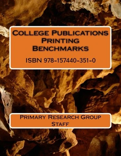College Publications Printing Benchmarks
