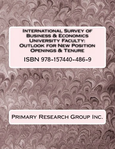 International Survey of Business & Economics University Faculty: Outlook for New Position Openings & Tenure