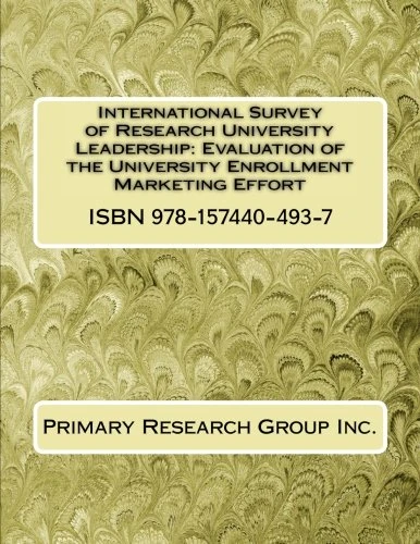 International Survey of Research University Leadership: Evaluation of the University Enrollment Marketing Effort
