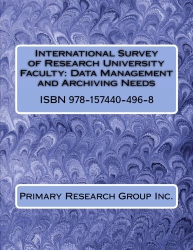 International Survey of Research University Faculty: Data Management and Archiving Needs