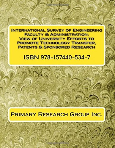 International Survey of Engineering Faculty & Administration: View of University Efforts to Promote Technology Transfer, Patents & Sponsored Research (Engineering Faculty Surveys)
