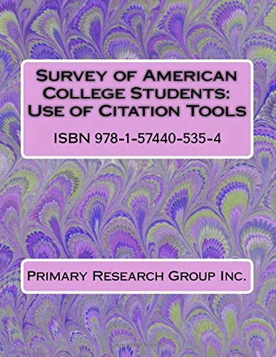 Survey of American College Students: Use of Citation Tools