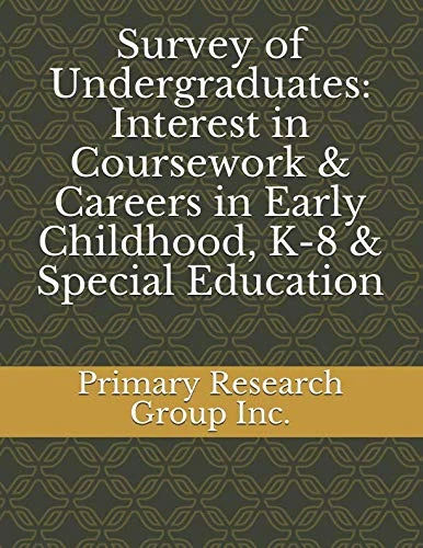 Survey of Undergraduates: Interest in Coursework & Careers in Early Childhood, K-8 & Special Education