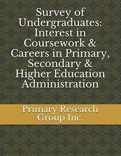Survey of Undergraduates: Interest in Coursework & Careers in Primary, Secondary & Higher Education Administration