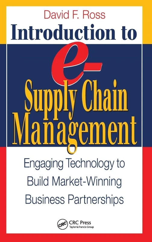 CRC Press Introduction to e-Supply Chain Management Book