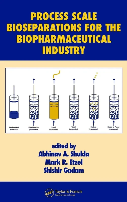 Process Scale Bioseparations for the Biopharmaceutical Industry: 31 (Biotechnology and Bioprocessing)