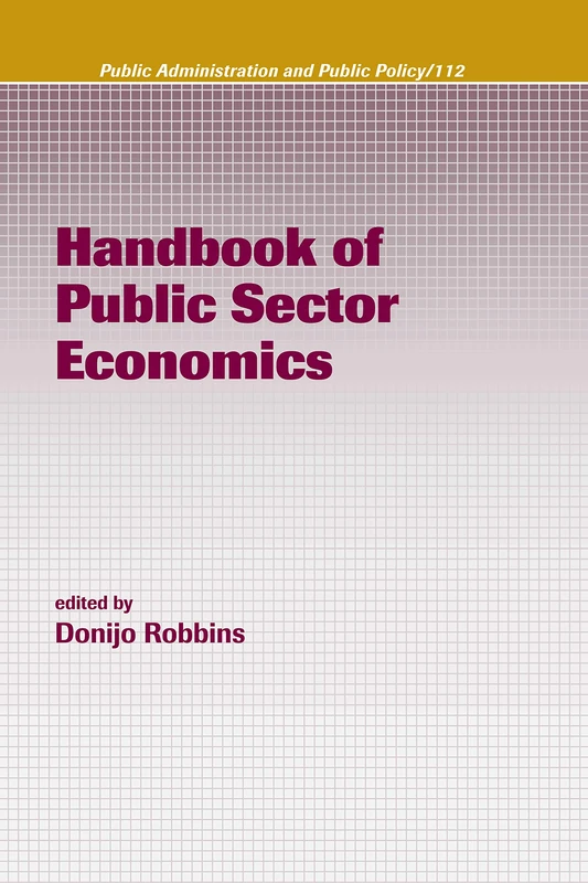 Routledge Handbook of Public Sector Economics - Text Book