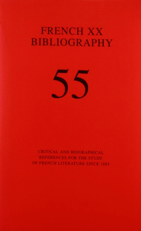 French XX Bibliography