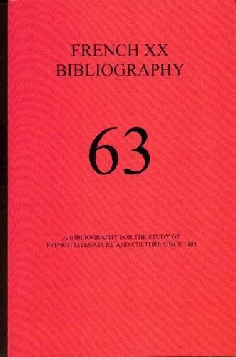 French XX Bibliography - Susquehanna University Press