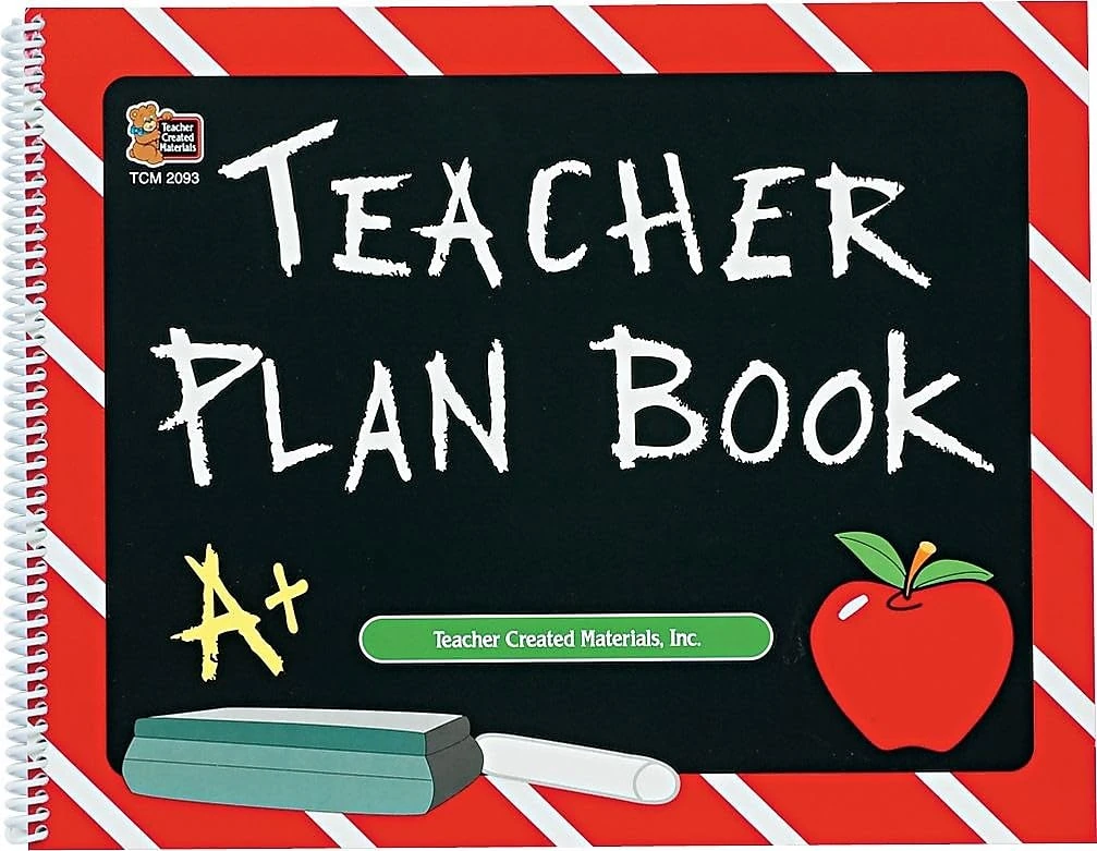 Chalkboard Teacher Plan Book