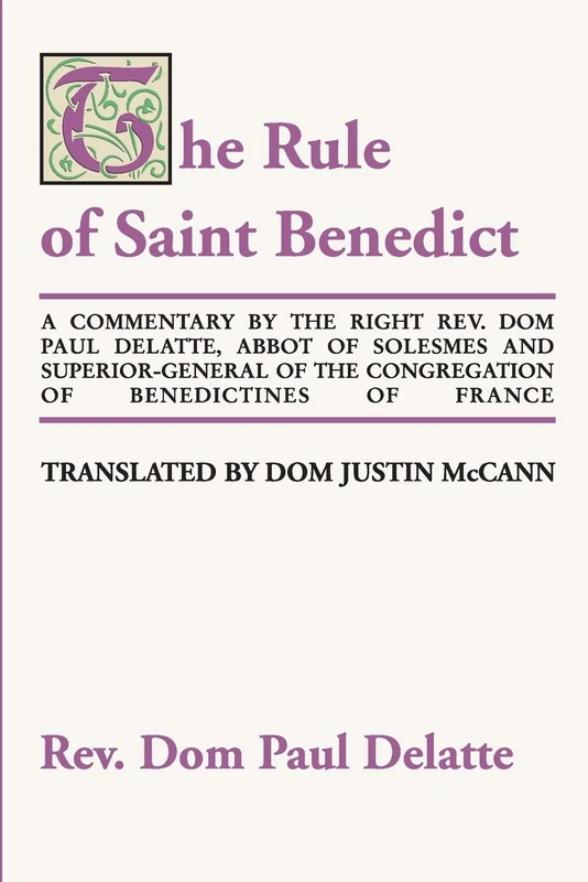 Commentary on the Rule of St. Benedict - Image 1