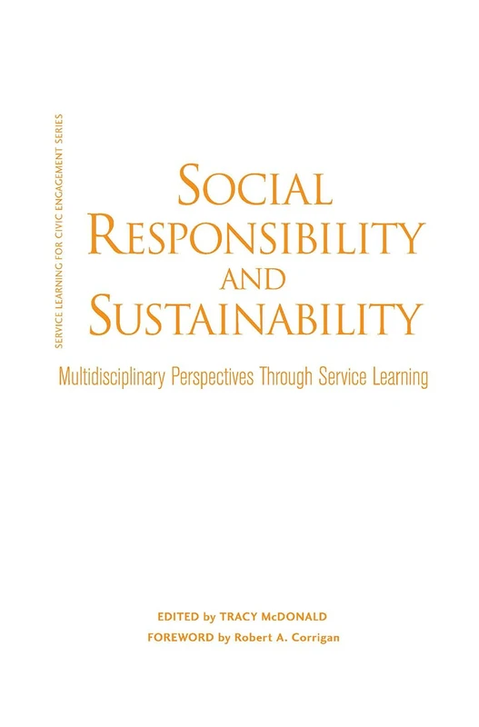 Social Responsibility and Sustainability - Stylus Publishing