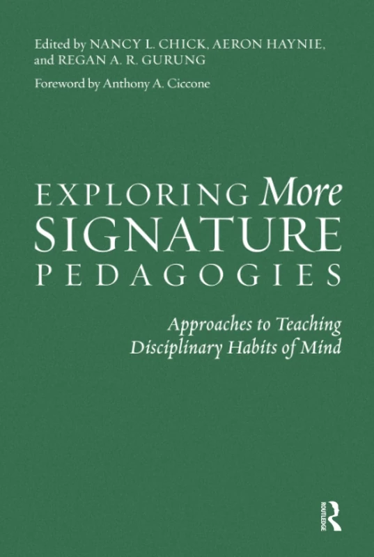 Exploring More Signature Pedagogies - Stylus Publishing Book