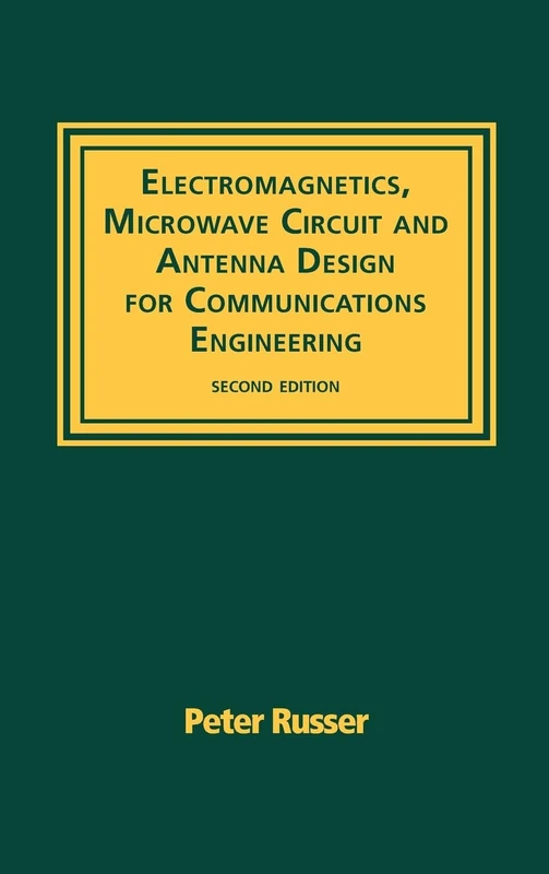 Artech House Electromagnetics and Antenna Design Textbook
