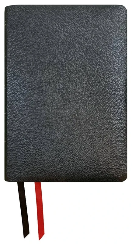 NASB 2020 Large Print Ultrathin Reference Bible, Black, Genuine Leather
