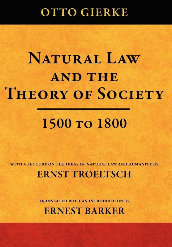 Natural Law and the Theory of Society 1500 to 1800 - Image 1