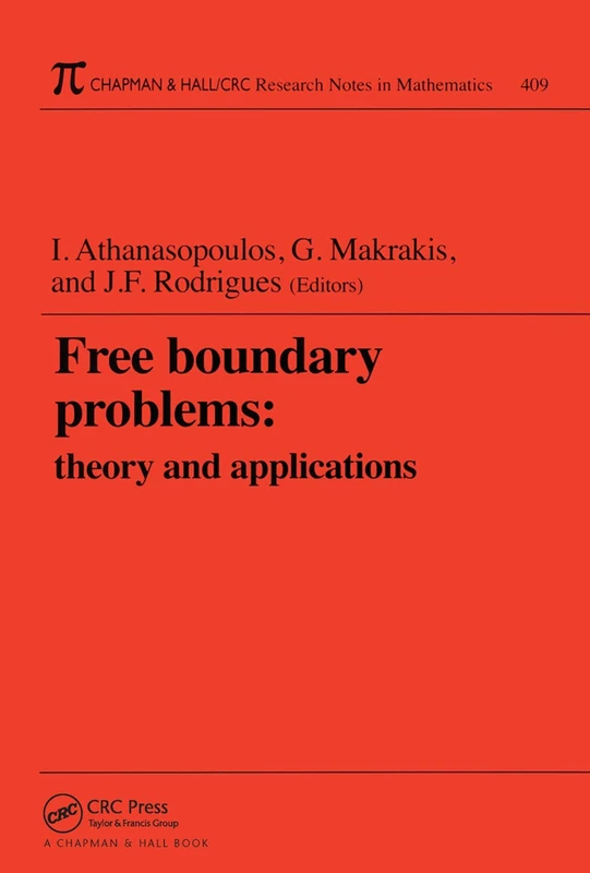 Routledge Free Boundary Problems: Theory and Applications 409