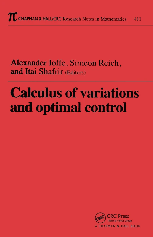Chapman and Hall/CRC Calculus of Variations and Optimal Control