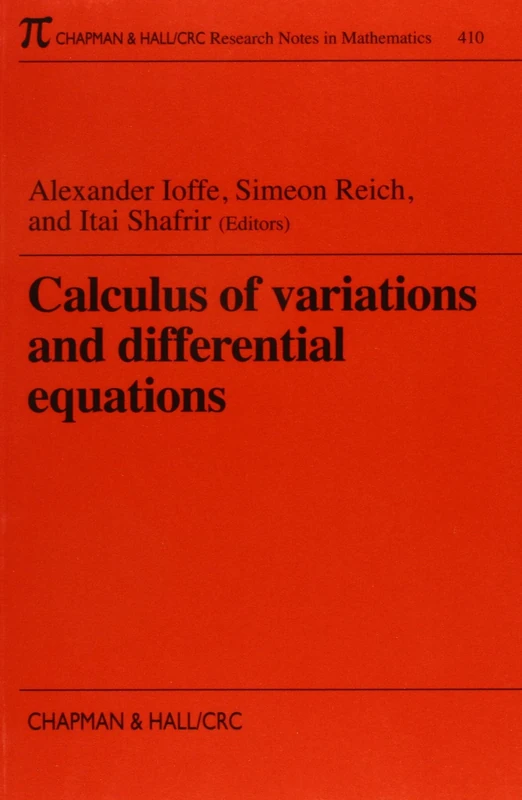 Calculus of Variations and Optimal Control/Differential Equations Set