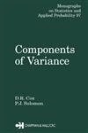 Components of Variance (Chapman & Hall/CRC Monographs on Statistics and Applied Probability)