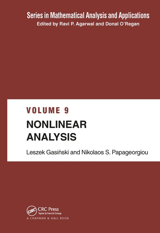 Nonlinear Analysis: 9 (Series in Mathematical Analysis and Applications)