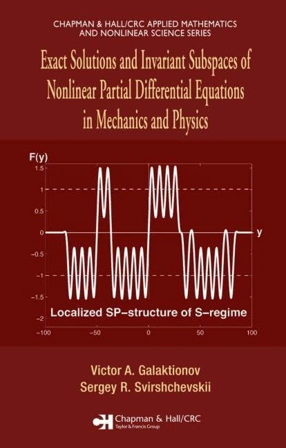 CRC Press Exact Solutions of Nonlinear PDEs in Mechanics