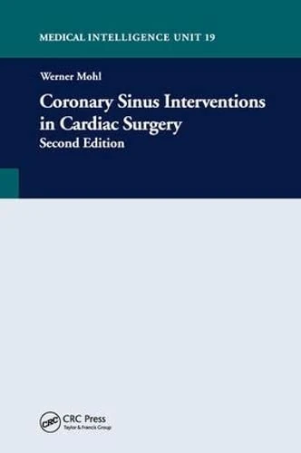 CRC Press - Coronary Sinus Intervention in Cardiac Surgery