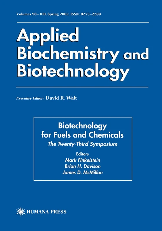 Biotechnology for Fuels and Chemicals - ABAB Symposium Book