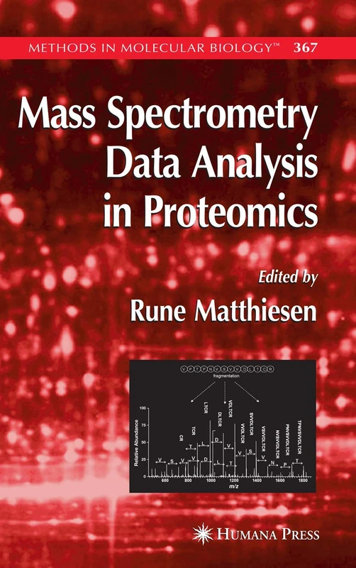 Humana Mass Spectrometry Data Analysis in Proteomics 367