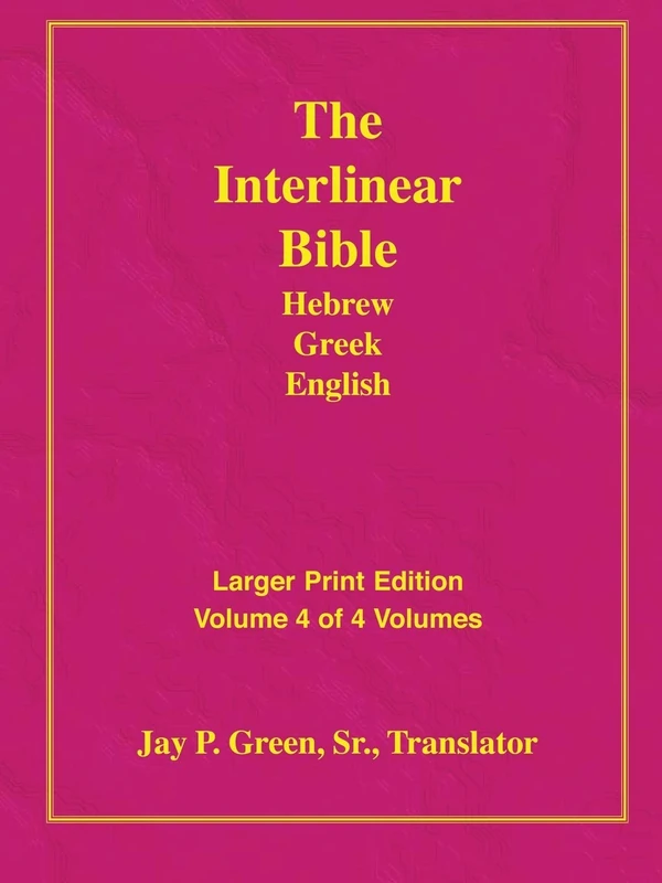Larger Print Bible-Il-Volume 4