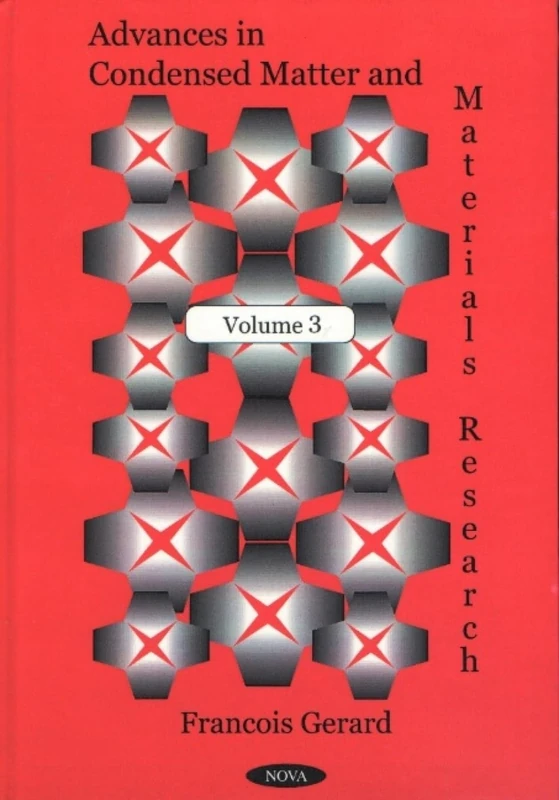 Advances in Condensed Matter and Materials Research: v. 3: Vol 3: Volume 3