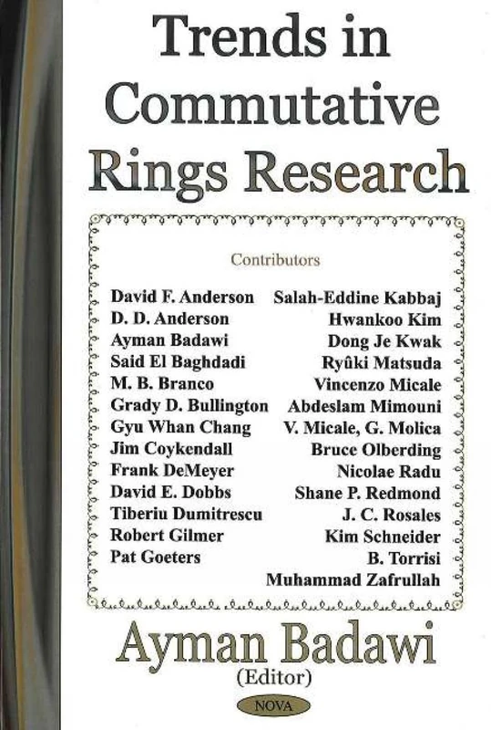 Trends in Commutative Rings Research - Image 1