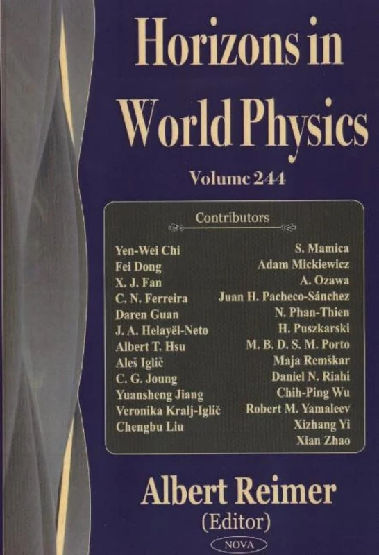 Horizons in World Physics: v. 244