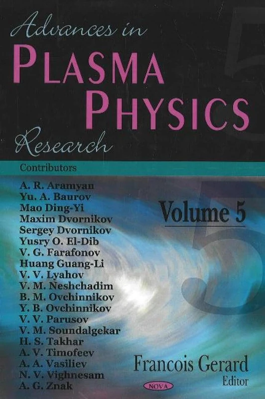 Advances in Plasma Physics Research: v. 5: Volume 5