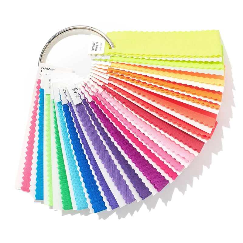 Pantone Nylon Brights Set - 21 Fluorescent Nylon Swatches - Image 1