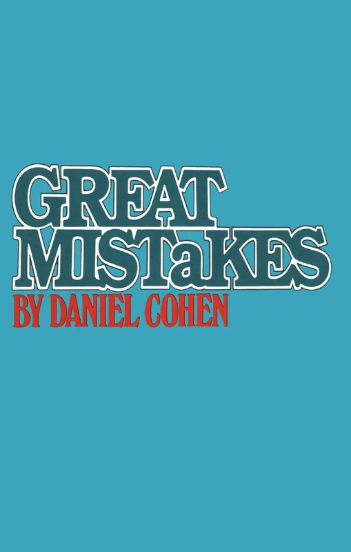 M. Evans and Company Great Mistakes - History Book for Kids - Image 1