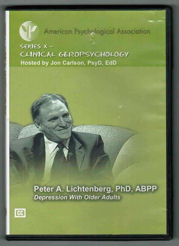 Depression With Older Adults DVD - APA Psychotherapy Video Series - Image 1