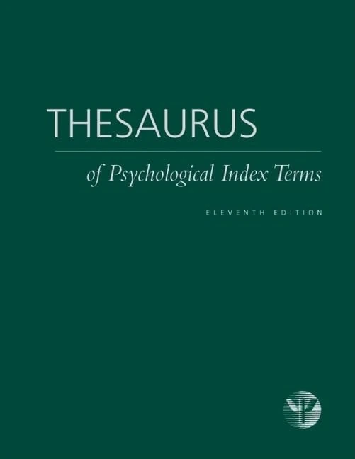 Thesaurus of Psychological Index Terms® - Image 1