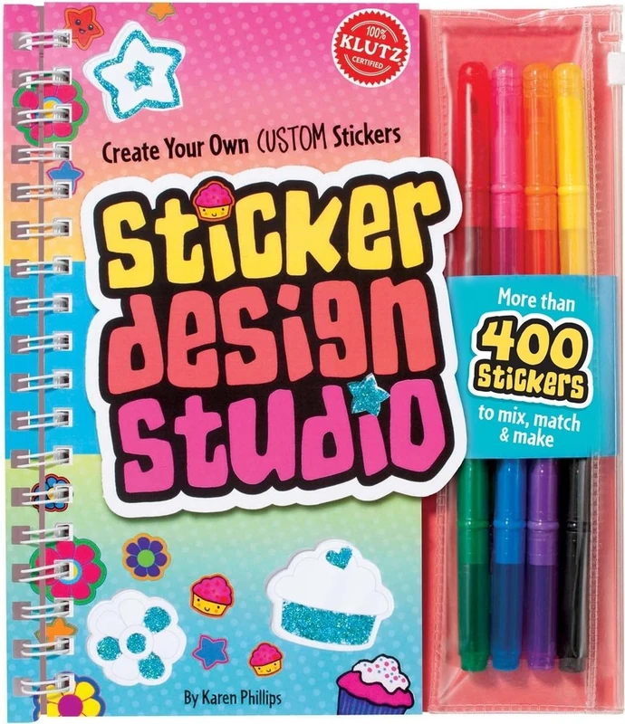 Sticker Design Studio: 6 Copy Pack (Klutz) - Image 1