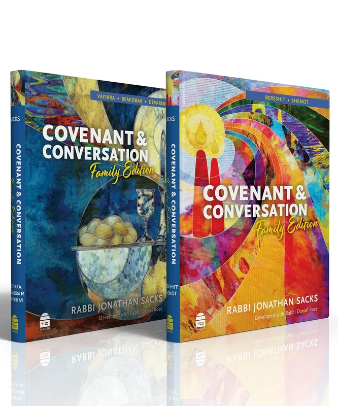 Covenant & Conversation: Family Edition (2 volume set): Family Edition; The Tabacinic Edition