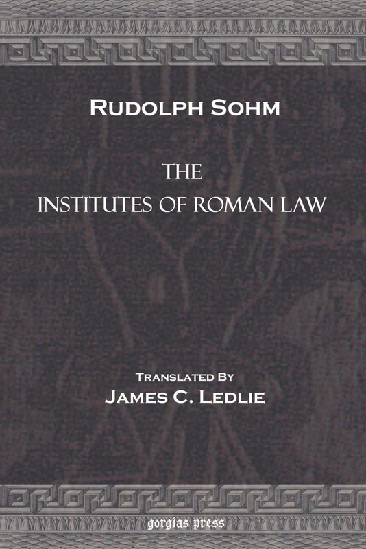 The Institutes of Roman Law