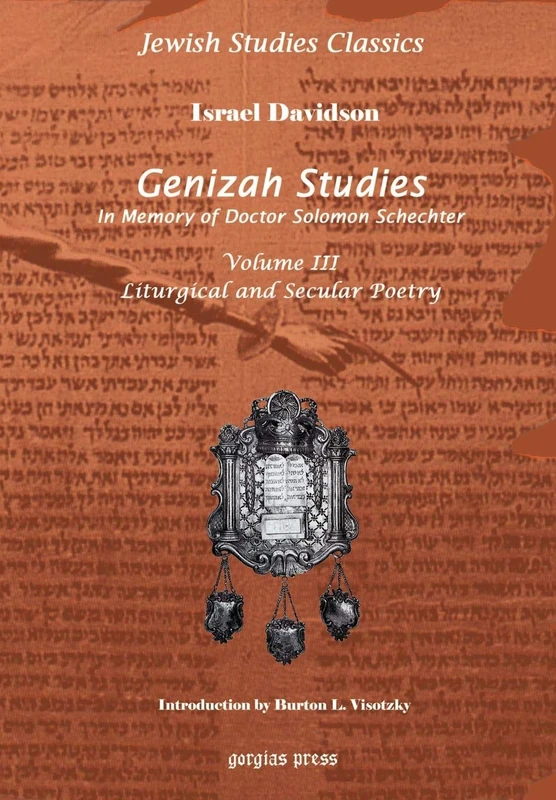 Gorgias Press Genizah Studies Vol 3 - Liturgical and Secular Poetry