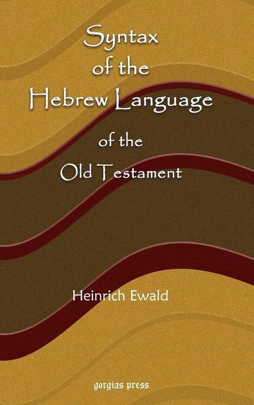 Syntax of the Hebrew Language of the Old Testament