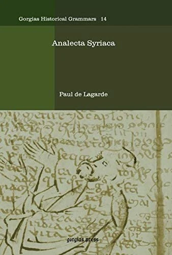 Analecta Syriaca: 14 (Kiraz Historical Grammars Archive) - Image 1